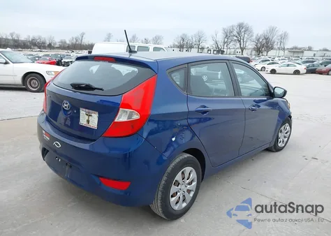 2015 Hyundai Accent Gs from USA, damaged, VIN KMHCT5AE5FU204253